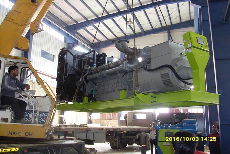 پروژه دیزل ژنراتور 900 کیلو ولت آمپر